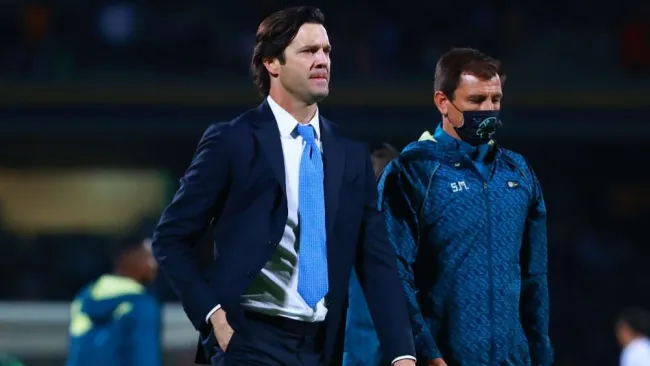 Santiago Solari, director técnico del América