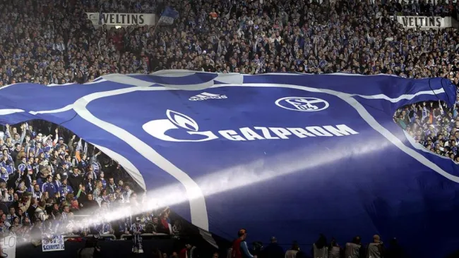 Gazprom, antiguo patrocinador del Schalke 04