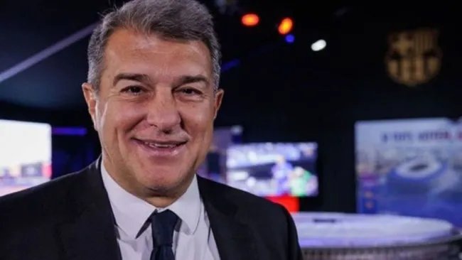 Joan Laporta en su regreso al Barcleona 