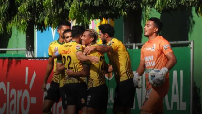 Guastatoya, en festejo de gol