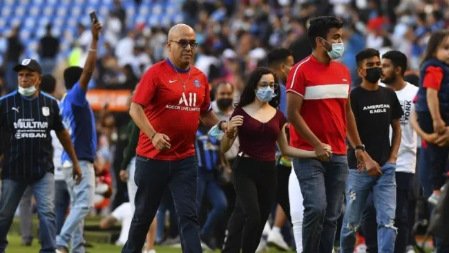 Familias buscando protegerse