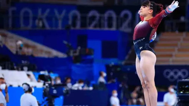 Alexa Moreno, gimnasta mexicana 