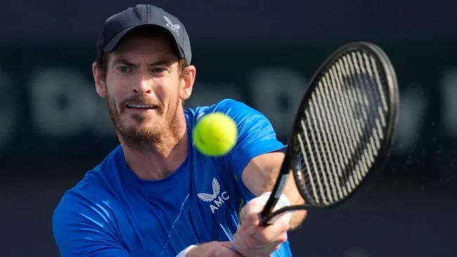 Murray durante un torneo