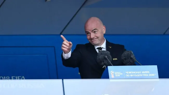 Infantino durante un evento 