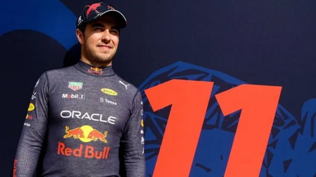 Checo Pérez previo al inicio de la temporada