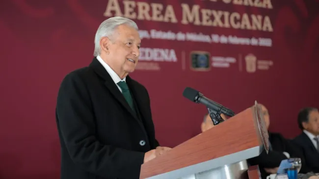 Andrés Manuel López Obrador, presidente de México 