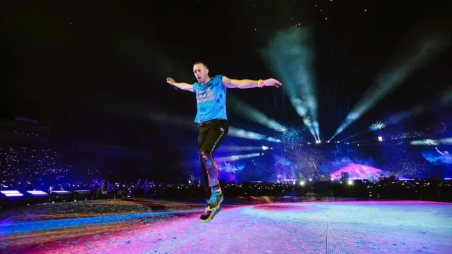 Chris Martin, vocalista de Coldplay