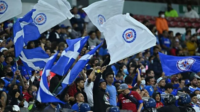 Aficionados de Cruz Azul
