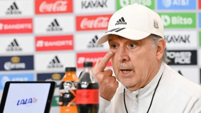 Gerardo Martino en conferencia de prensa