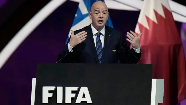 Gianni Infantino, presente en el Congreso de la FIFA