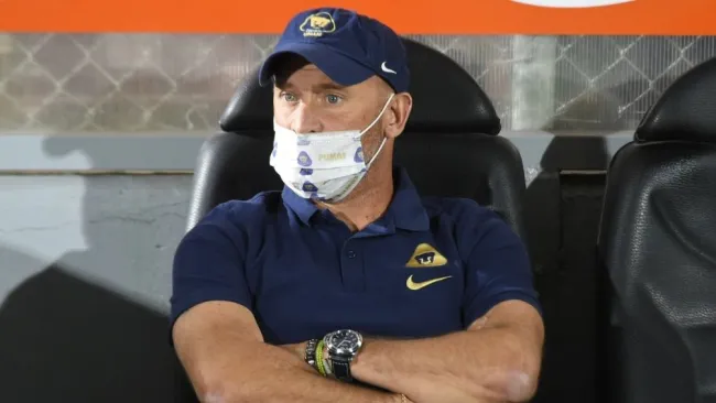 Lillini en el partido de Pumas