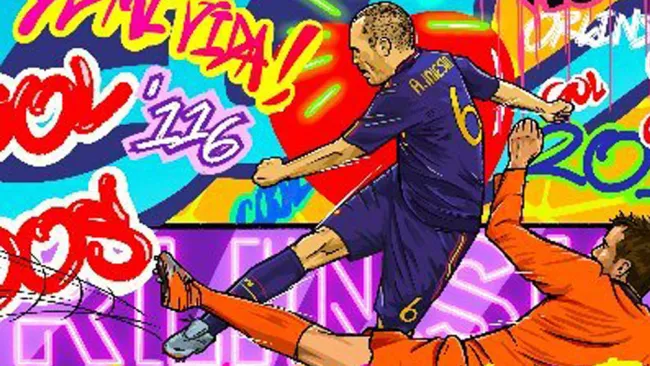 El 'Fantasmita' en una imagen plasmada en NFT 