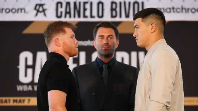 Saúl 'Canelo' Álvarez frente a Dmitry Bivol