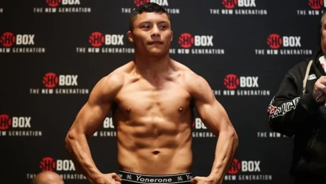 ´Pitbull' Cruz previo a una pelea