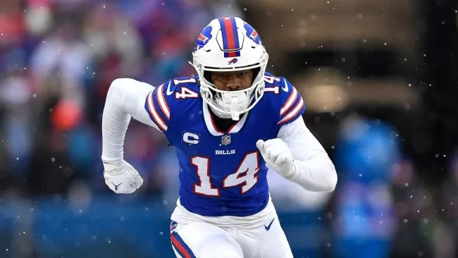 Diggs en un partido con Bills