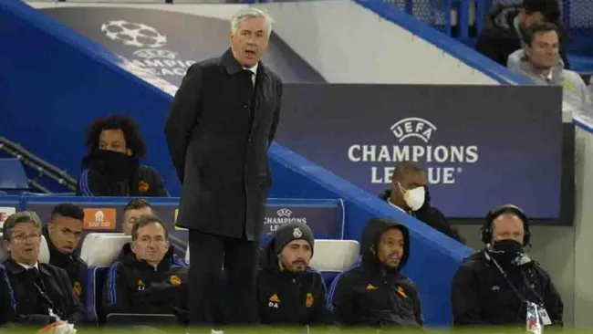 Carlo Ancelotti, entrenador del Real Madrid