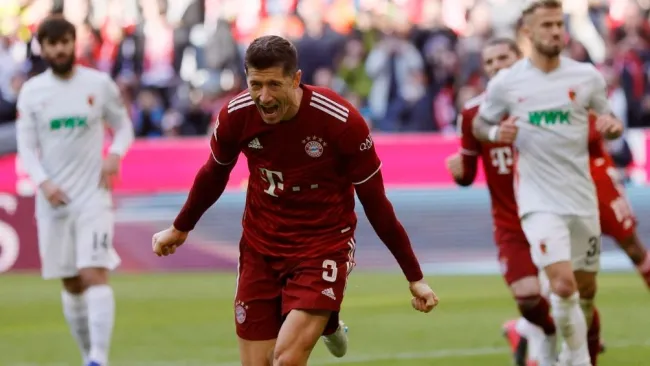 Lewandowski le dio la victoria al Bayern
