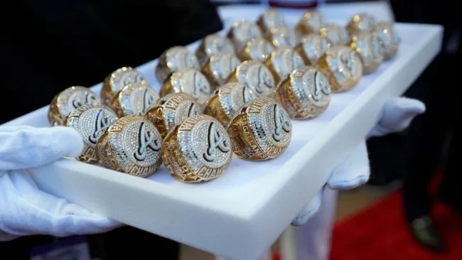 Anillos de Campeón de Atlanta Braves