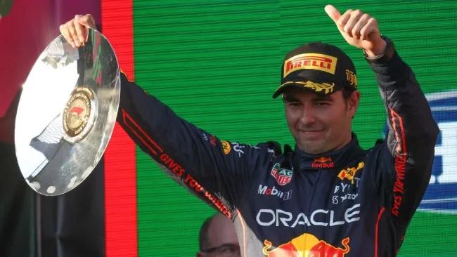 Checo Pérez fue segundo