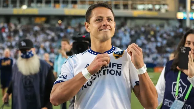 Chicharito tras ganar El Tráfico con el Galaxy 