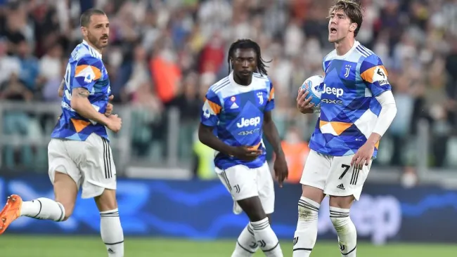 Dusan Vlahovic anotó un gol muy importante para la Juve