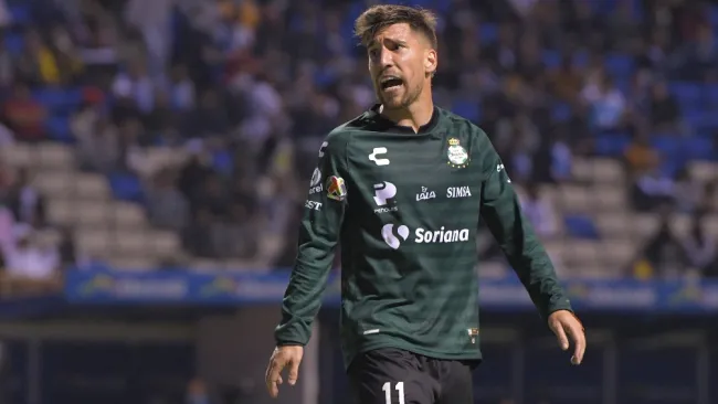Fernando Gorriarán tras fallar una clara de gol 