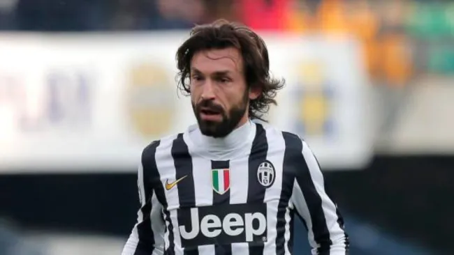 Andrea Pirlo, exmediocampista de la Juventus