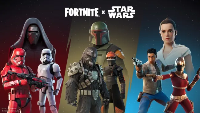 Evento especial de Star Wars en Fortnite