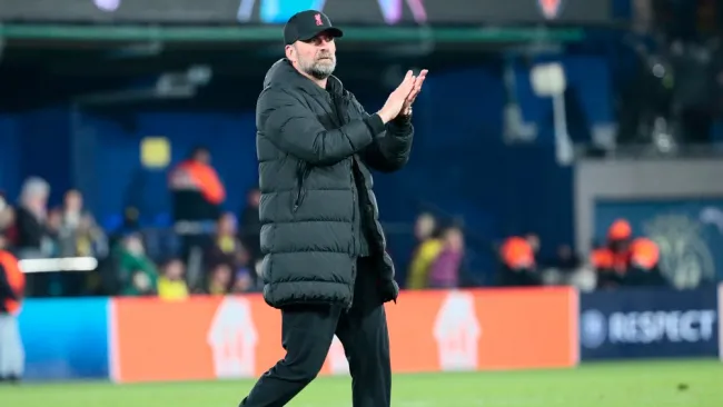 Jürgen Klopp durante un partido con Liverpool