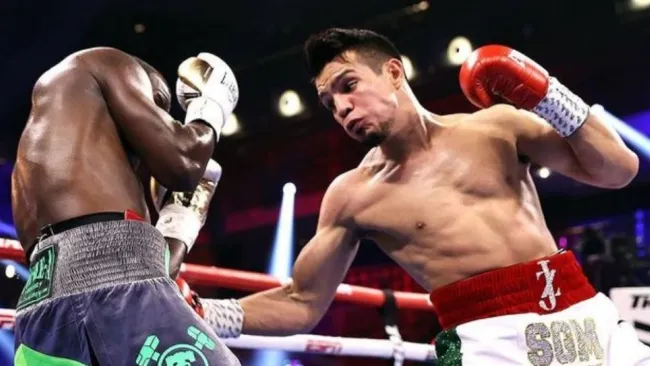 José 'Chon' Zepeda durante una pelea