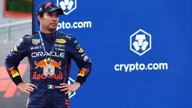 Checo Pérez en el GP de Imola