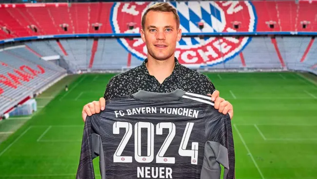 Los Bávaros anuncian extensión de contrato de Neuer