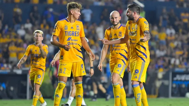 Tigres durante la eliminación del CL22