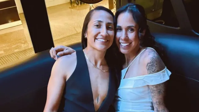 Stephany Mayor y Bianca Sierra tras contraer matrimonio