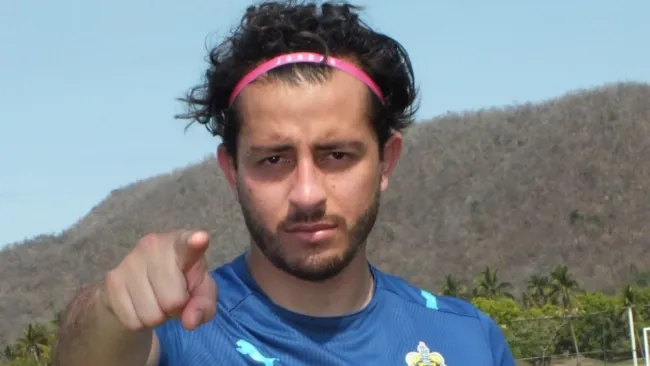 Alan Mozo en la pretemporada de Chivas