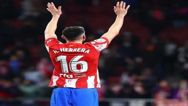 Héctor Herrera se despide de la afición del Atlético de Madrid 