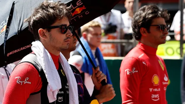 Charles LeClerc y Carlos Sainz no tuvieron buen día
