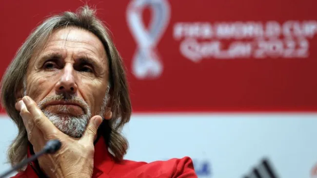 Ricardo Gareca en conferencia de prensa