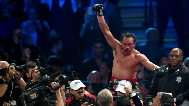 Dinamita Márquez tras una pelea