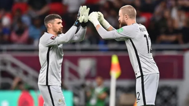 Andrew Redmayne al momento de ingresar al partido