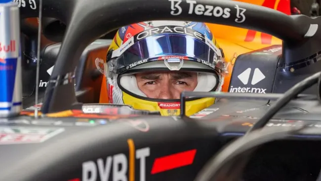 Checo Pérez previo a las clasificatorias