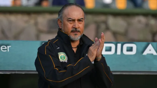 Raúl Gutiérrez previo a un partido de Potros UAEM