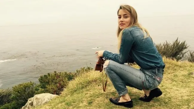 Amber Heard, actriz y modelo estadounidense