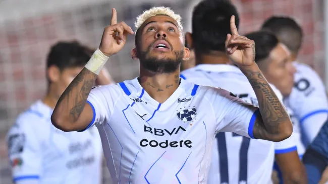 Duván Vergara en festejo de gol