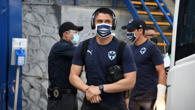 Hugo González, arquero de los Rayados de Monterrey