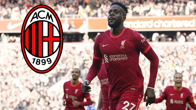 Divock Origi festeja un gol con el Liverpool 