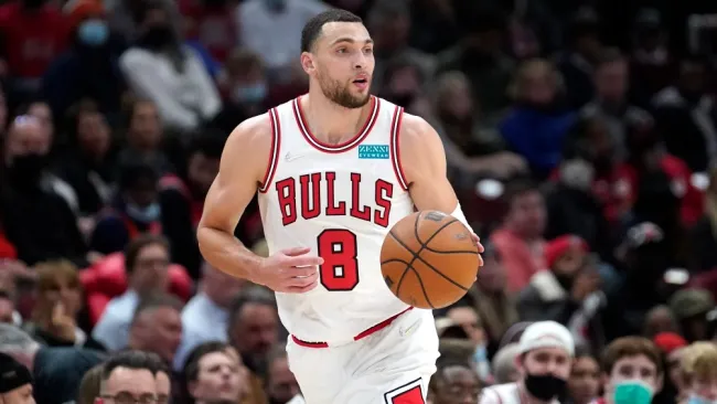 LaVine jugando con de los Bulls 