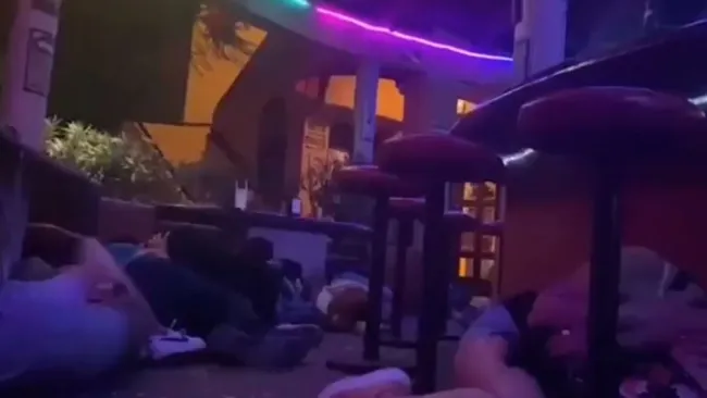 Video: Balacera en bar en Guaymas, Sonora, desató el caos