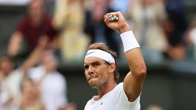 Rafael Nadal tras la victoria