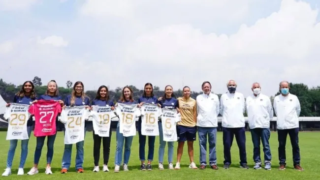 Presentación de los refuerzos de Pumas Femenil